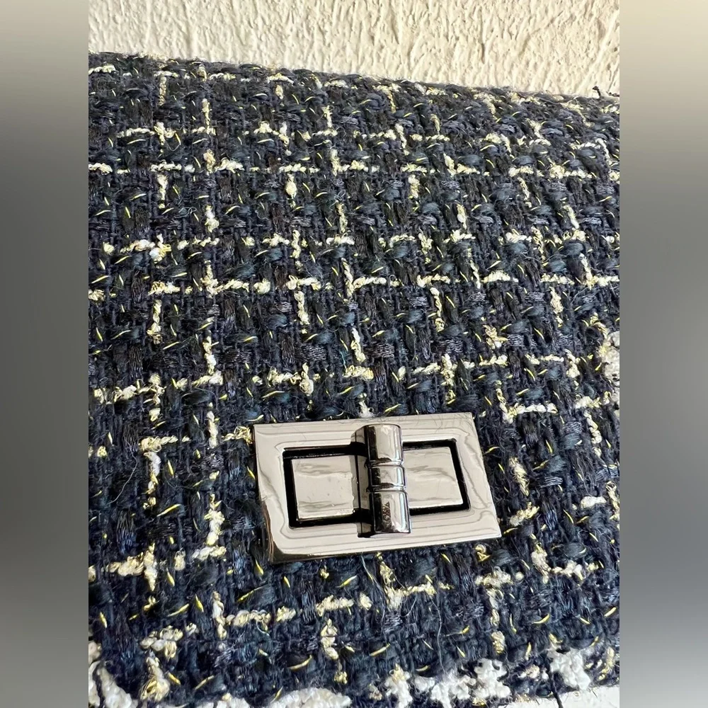Tweed Crossbody Bag